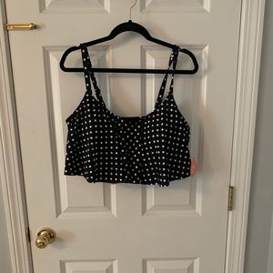 NWT Womens Torrid swim top